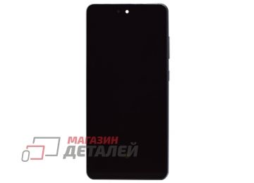 Дисплей (экран) в сборе с тачскрином для Samsung Galaxy A32 SM-A325F черный с рамкой и аккумулятором (Premium SC LСD)