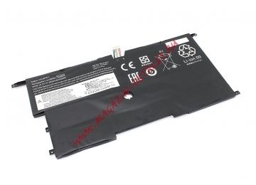 Аккумулятор OEM (совместимый с 00HW003, 45N1700) для ноутбука Lenovo ThinkPad New X1 Carbon 20BTA01TCD 15.2V 2800mAh черный