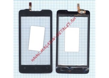 Сенсорное стекло (тачскрин) для Huawei U8816  черный
