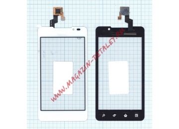Сенсорное стекло (тачскрин) для LG Optimus 3D Max P720 белый