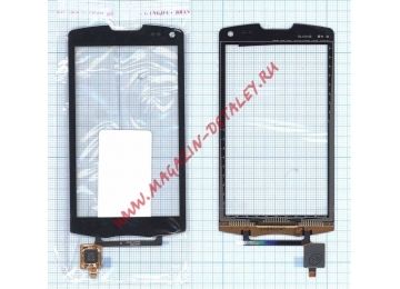Сенсорное стекло (тачскрин) для Samsung S8530 Wave II черный