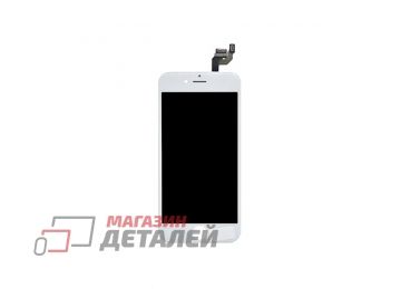 Дисплей (экран) Premium в сборе с тачскрином для iPhone 6 Plus белый с рамкой