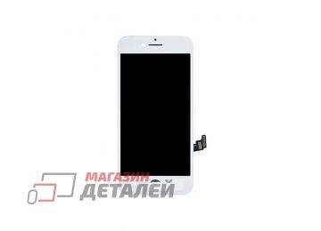 Дисплей (экран) Premium в сборе с тачскрином для iPhone 8 Plus белый с рамкой