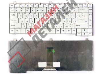 Клавиатура для ноутбука MSI S420 S425 S430 белая