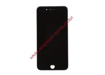 Дисплей (экран) в сборе с тачскрином для iPhone 7 Plus с рамкой черный (In-Cell)