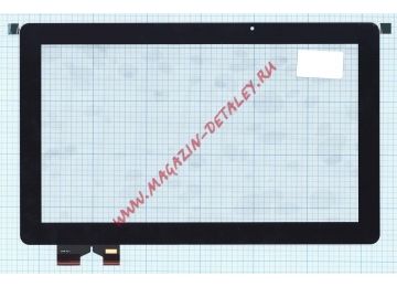 Сенсорное стекло (тачскрин) для Asus T300LA 5404 FPC-1  черное