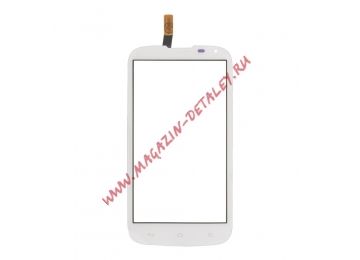 Сенсорное стекло (тачскрин) для Huawei G610, U20 белый
