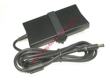 Блок питания (сетевой адаптер) для ноутбуков Dell 19.5V 3.34A 65W 7.4x5.0 мм с иглой черный slim, с сетевым кабелем