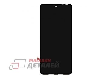 Дисплей (экран) в сборе с тачскрином для Infinix GT 10 Pro с тачскрином черный (Premium LCD)