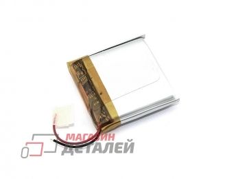 Аккумулятор универсальный 6x30x30 мм 3.8V 500mAh Li-Pol (2 Pin)