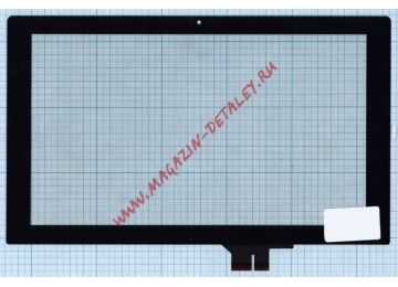 Сенсорное стекло (тачскрин) для ASUS VivoBook S200 S200E черное