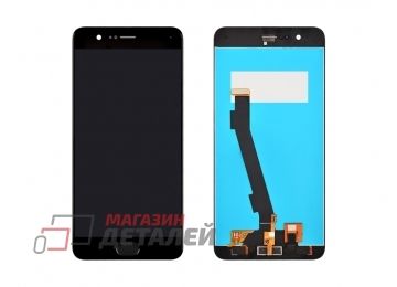 Дисплей (экран) в сборе с тачскрином для Xiaomi Mi Note 3 черный (Premium LCD)