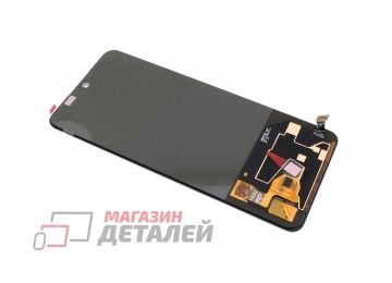 Дисплей (экран) в сборе с тачскрином для Realme 12 Plus 5G (RMX3867) черный OLED