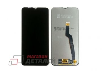 Дисплей (экран) в сборе с тачскрином для Samsung Galaxy A10 SM-A105FD, Galaxy M10 SM-M105FD черный (TFT-совместимый)