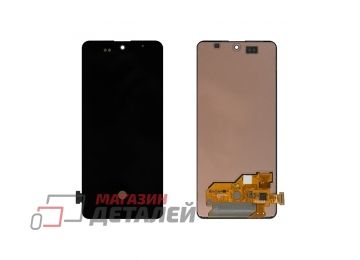 Дисплей (экран) в сборе с тачскрином для Samsung Galaxy M31s SM-M317F черный (Premium SC LCD)