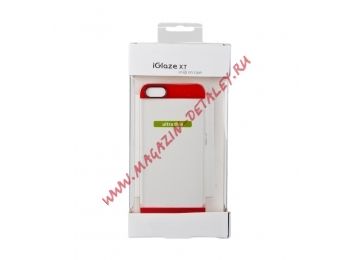 Защитная крышка Moshi iGlaze XT для Apple iPhone 5, 5s, SE красная