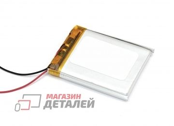 Аккумулятор универсальный 4.4x34x42 мм 3.8V 600mAh Li-Pol (2 Pin)