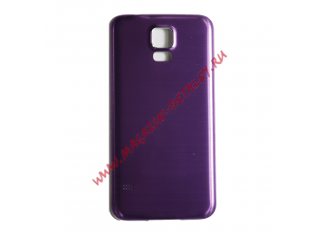 Задняя крышка аккумулятора для Samsung Galaxy S5 G900 фиолетовая
