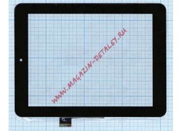 Сенсорное стекло (тачскрин) для Prestigio MultiPad 2 Prime Duo pmp5780d Duo черный 150 х198 мм