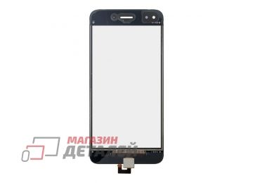 Сенсорное стекло (тачскрин) для Huawei Nova Lite (2017) (SLA-L22) / P9 Lite mini / Y6 Pro (2017) (черный)