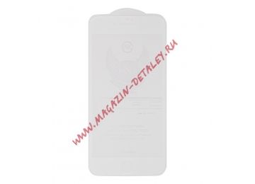 Защитное стекло для iPhone 7/8 WK Kingkong Series 4D Full Cover Curved Edge Tempered Glass (белое)