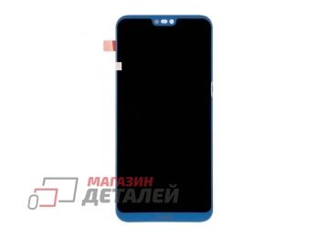 Дисплей (экран) в сборе с тачскрином для Huawei P20 Lite, Nova 3e синий