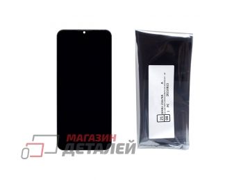 Дисплей (экран) в сборе с тачскрином для Samsung Galaxy A03s SM-A037F черный с рамкой (Premium SC LCD)