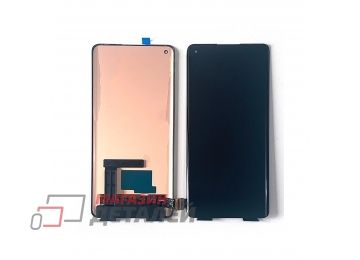 Дисплей (экран) в сборе с тачскрином для OnePlus 8 черный (Premium LCD)