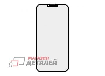 Стекло для переклейки iPhone 13 Pro Max олеофобное покрытие (черный)