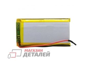 Аккумулятор универсальный 6.8x35x66 мм 3.8V 1820mAh Li-ion (2 pin)