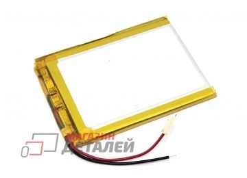 Аккумулятор универсальный 4x50x70 мм 3.8V 2500mAh Li-Pol (2 Pin)