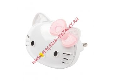 Блок питания (сетевой адаптер) Hello Kitty с USB выходом 2,1 А, коробка