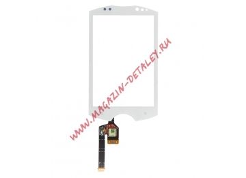 Сенсорное стекло (тачскрин) для Sony Ericsson WT19i белый