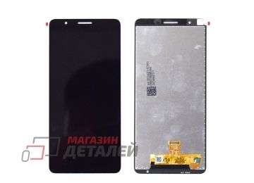 Дисплей (экран) в сборе с тачскрином для Samsung Galaxy A01 Core SM-A013F черный (Premium LCD)