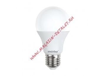 Светодиодная LED Лампа Smartbuy A60-15W/3000 теплый свет, цоколь E27