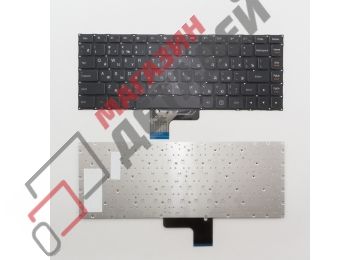 Клавиатура для ноутбука Lenovo S410, U430 черная без рамки без подсветки