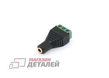 Сборный разъем miniJack 3.5 мм 2 канала