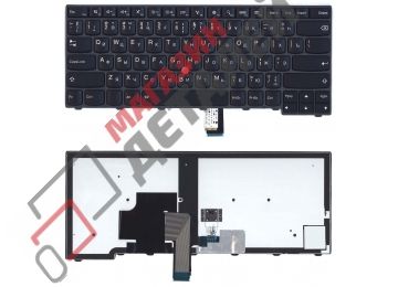 Клавиатура для ноутбука Lenovo ThinkPad T440 T440P T440S L460 черная с трекпойнтом