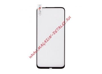 Защитное стекло "LP" для Huawei P40 Lite/LiteE Thin Frame Full Glue с рамкой 0,33 мм2,5D 9H (черное)