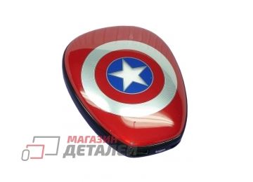 Универсальный внешний аккумулятор Powerbank Avengers Captain America 6800mAh