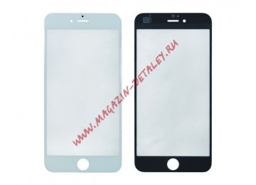 Стекло для iPhone 6 Plus (белый)