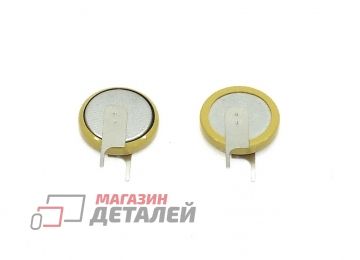 Батарейка биос (CMOS) CR1632FV-LF 3V 120mAh 2 прямых контакта под пайку