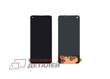 Дисплей (экран) в сборе с тачскрином для Oppo A74, A94, F19 черный (Premium LCD)