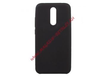 Силиконовый чехол "Silicone Cover" для Xiaomi Redmi 8A (черный)