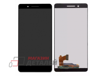 Дисплей (экран) в сборе с тачскрином для Huawei Honor 7i черный