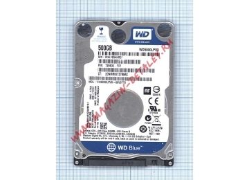 Жесткий диск WD Scorpio Blue 2.5", 500GB, SATA III WD5000LPVX