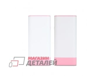 Универсальный внешний аккумулятор Power Bank REMAX Youth Series 10000 mAh RPL-19 белый с розовым