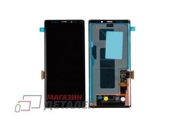Дисплей (экран) в сборе с тачскрином для Samsung Galaxy Note 9 SM-N960F черный (AMOLED)