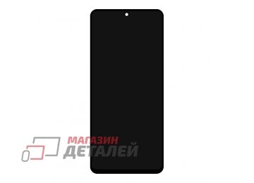 Дисплей (экран) в сборе с тачскрином для Realme 10 Pro 5G (RMX3661) черный (Premium LCD)