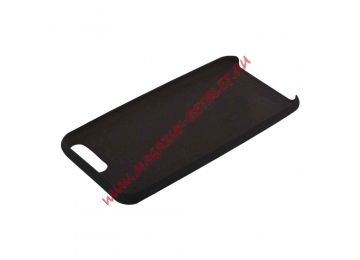 Силиконовый чехол для iPhone 8 Plus/7 Plus (silicon case) с магнитным держателем (черный)